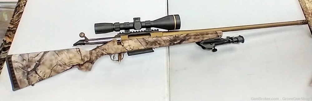Ruger American Rifle 6.5PRC Go Wild Camo Bronze 24" Leupold VX-Freedom USED-img-8
