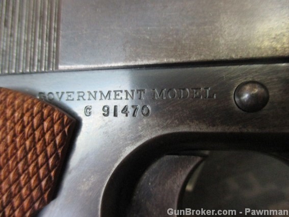 Colt Commercial 1911 in 45ACP   built 1917-img-10