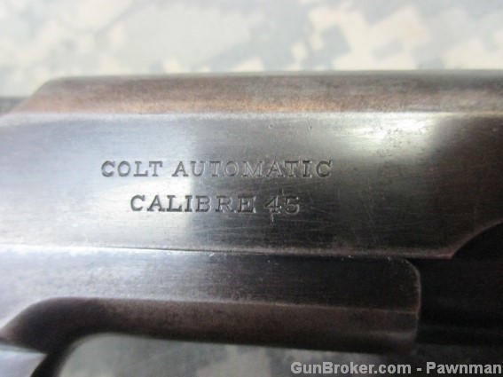 Colt Commercial 1911 in 45ACP   built 1917-img-9