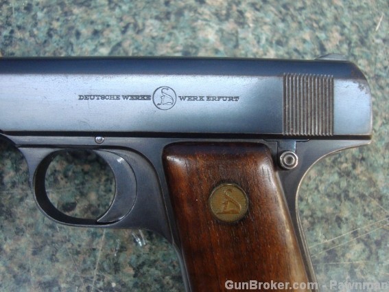 Ortgies Pocket Model 25ACP pistol  German made-img-7