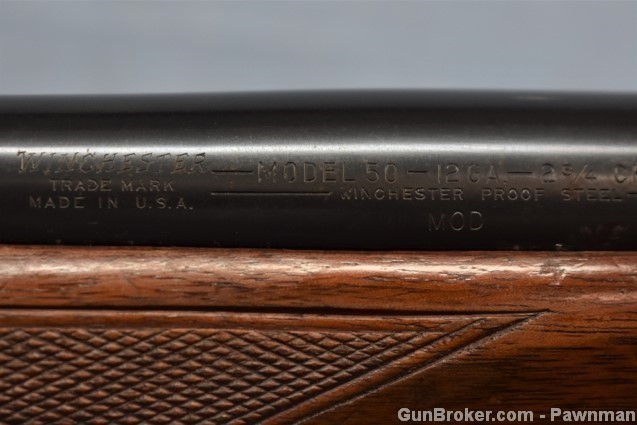 Winchester Model 50 in 12G 2¾  built 1956-img-8