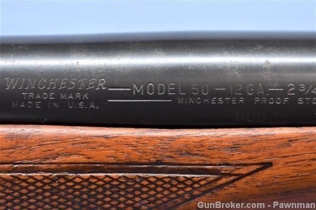 Winchester Model 50 in 12G 2¾  built 1955-img-8
