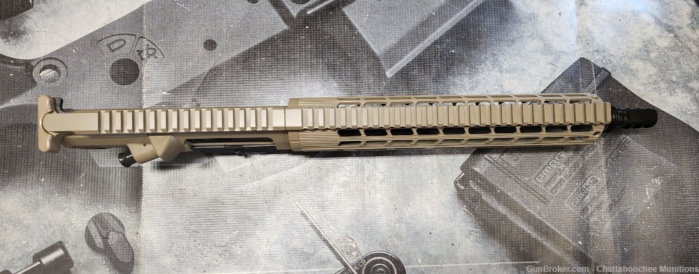 8.6 Blackout 12" Complete Upper - FDE - Armalite Pattern AR10-img-1