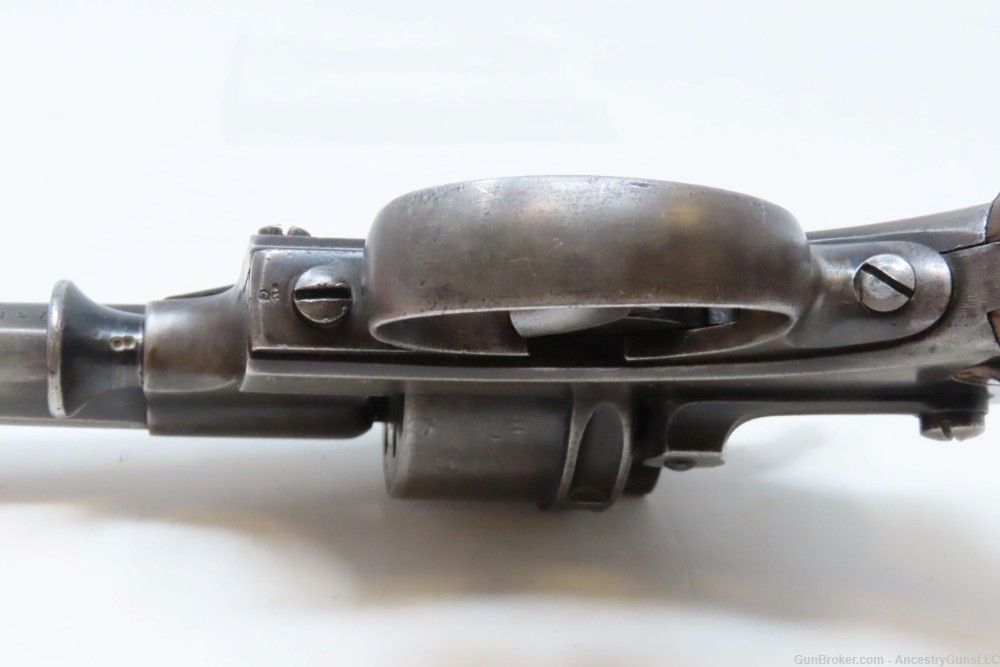 Dutch J.F.J. BAR Antique DELFT Model 1873 “Old Model” .22 RF DA Revolver   -img-14