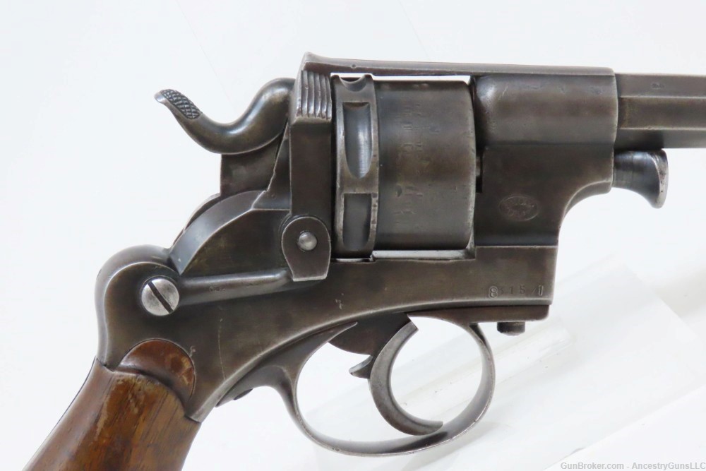 Dutch J.F.J. BAR Antique DELFT Model 1873 “Old Model” .22 RF DA Revolver   -img-3