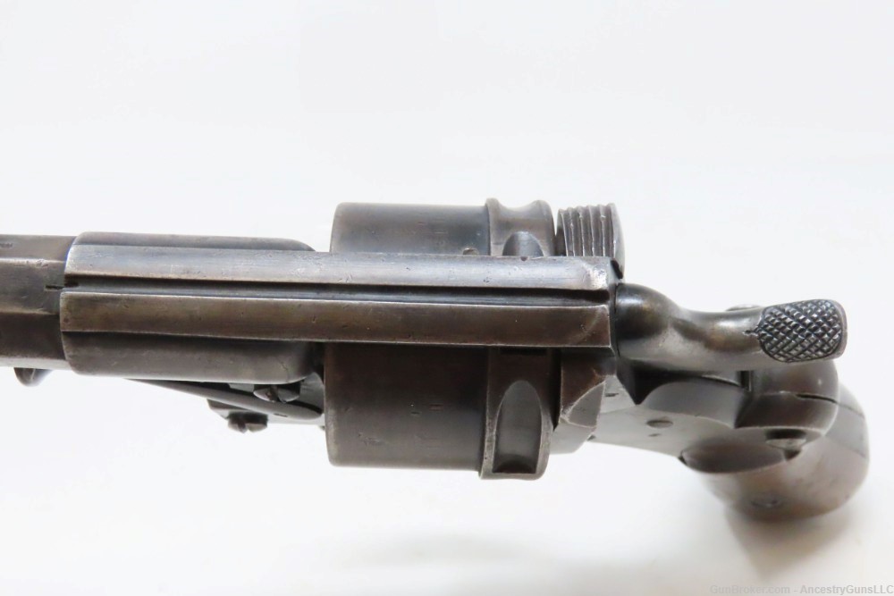 Dutch J.F.J. BAR Antique DELFT Model 1873 “Old Model” .22 RF DA Revolver   -img-8