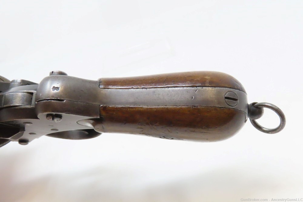 Dutch J.F.J. BAR Antique DELFT Model 1873 “Old Model” .22 RF DA Revolver   -img-7