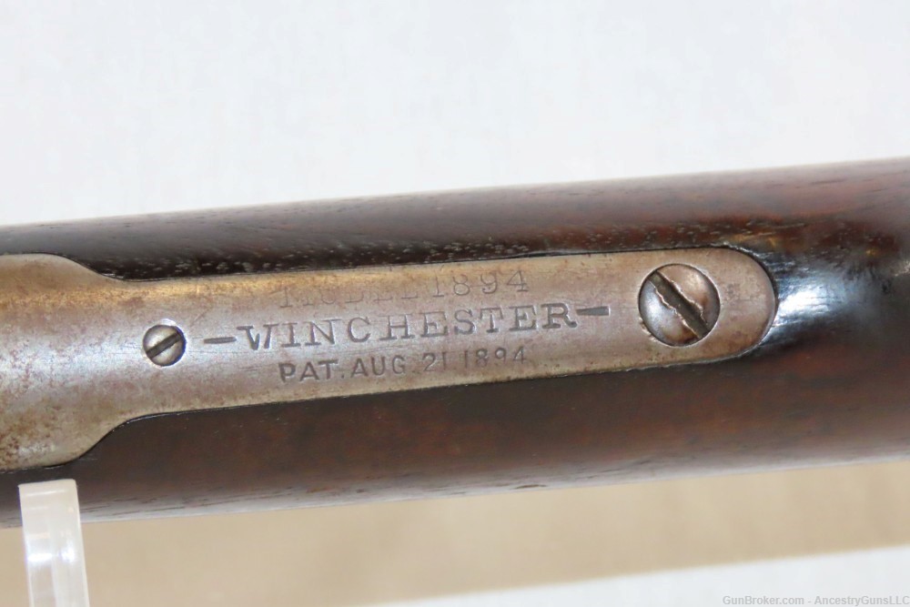 c1898 mfr Antique WINCHESTER Model 1894 LEVER ACTION .30-30 WCF Carbine SRC-img-10