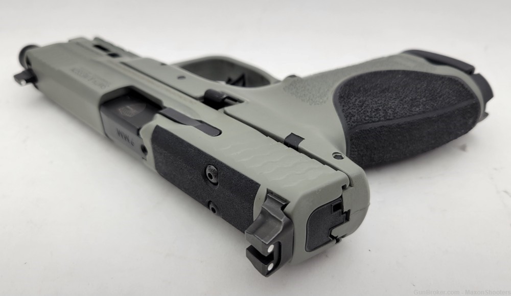 Smith & Wesson M&P9 9mm Pistol Grey Threaded Barrel/21rd Magazines-img-3