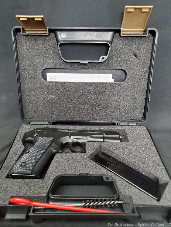CZ 75 B 9mm Pistol with Two Magazines Original Case Paperwork-img-9