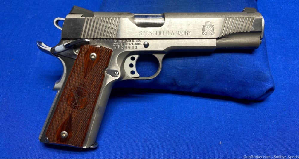 Springfield 1911 A1 Stainless 45 ACP 5" Barrel-img-0