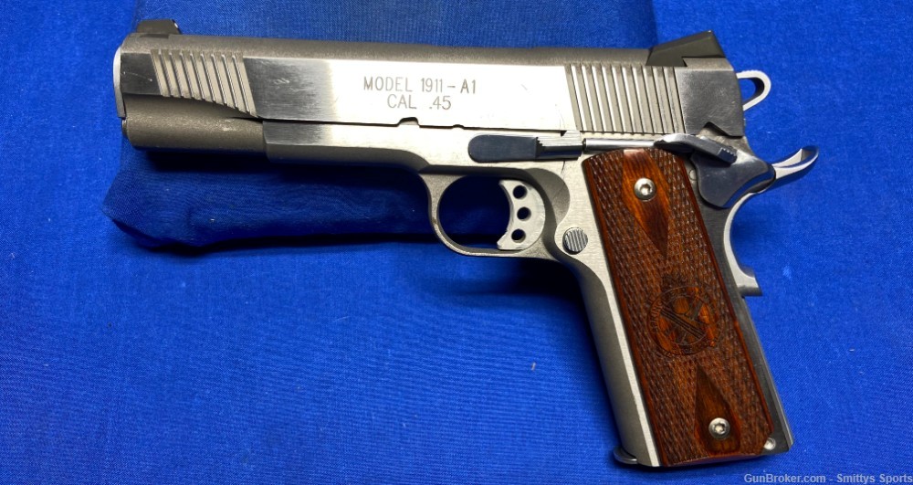 Springfield 1911 A1 Stainless 45 ACP 5" Barrel-img-1