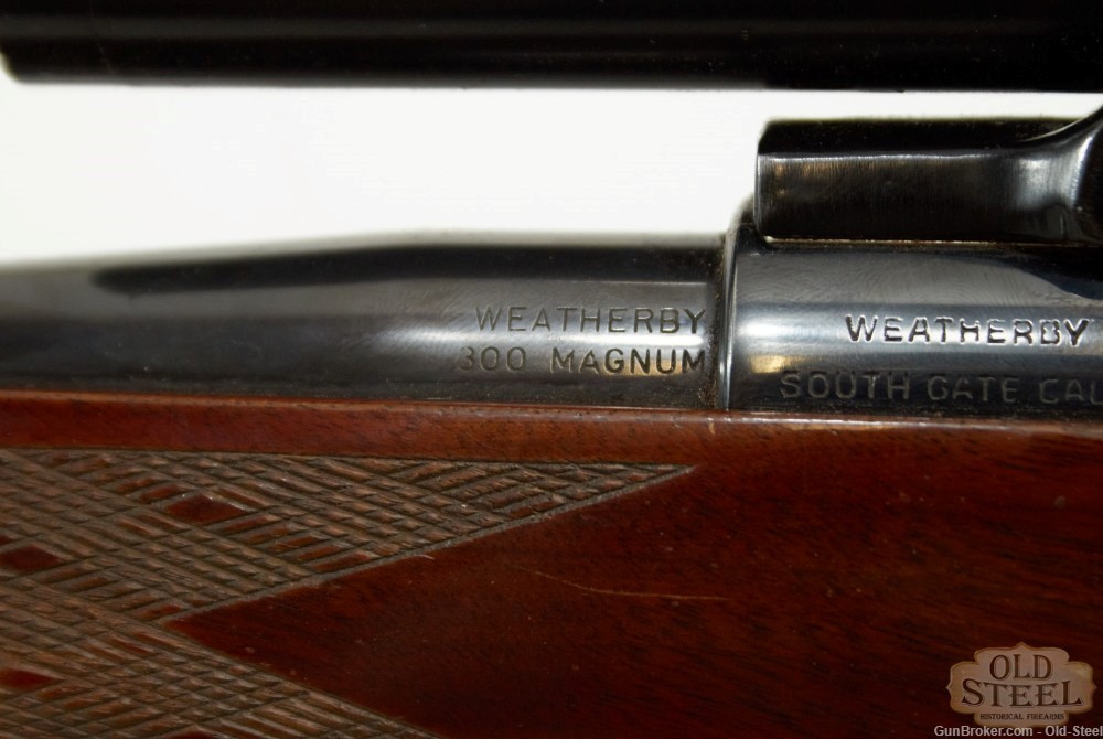 Roy Weatherby Custom Rifle 300 Weatherby mag Pre Mark V C&R-img-25