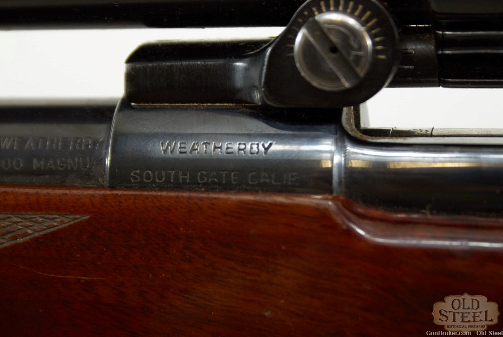 Roy Weatherby Custom Rifle 300 Weatherby mag Pre Mark V C&R-img-24