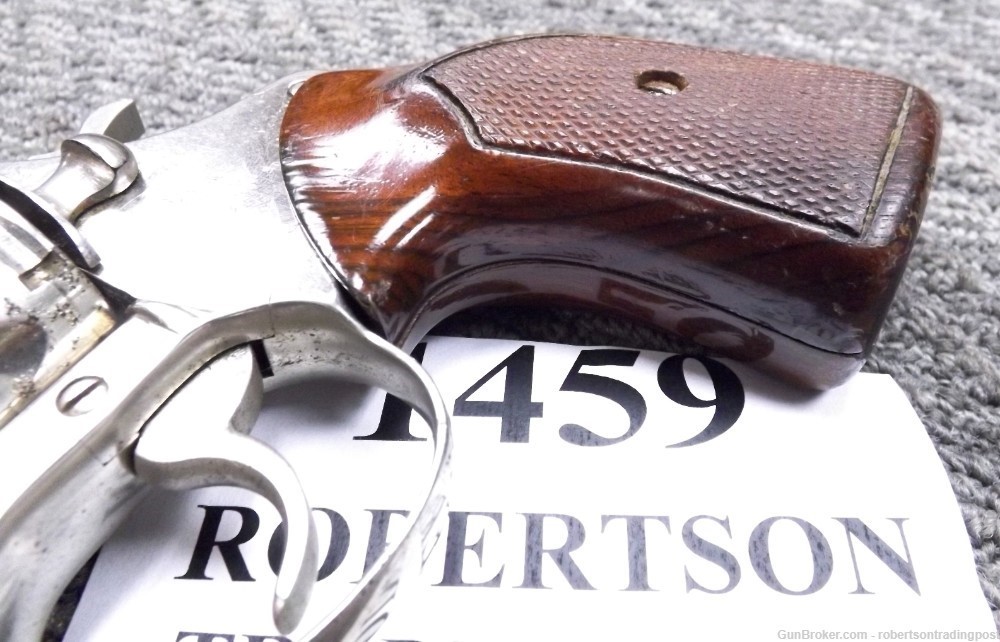 Colt .38 Detective Special 2” Nickel VG Wood Grips Snub 1974 CA C&R OK 2024-img-12