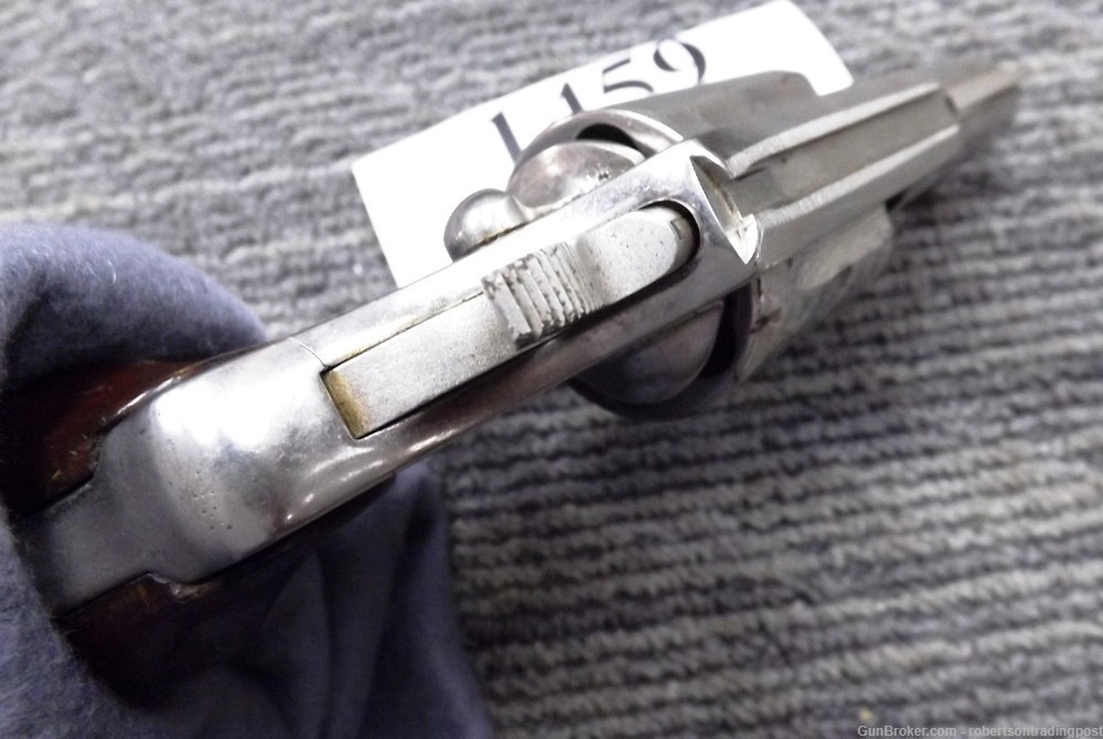 Colt .38 Detective Special 2” Nickel VG Wood Grips Snub 1974 CA C&R OK 2024-img-7