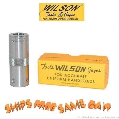 L.E.WILSON Adjustable Case Gage for 7mm Rem Mag # CGA-7RMM New!-img-0