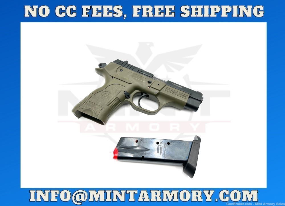 SAR B6C Compact OD GREEN Body, 9mm Pistol, 13+1 | B69COD-img-4