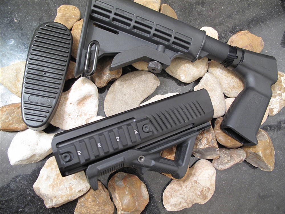 REMINGTON + MAGPUL AFG 870 Shotgun Forend Stock Pistol Grip Six Position-img-0