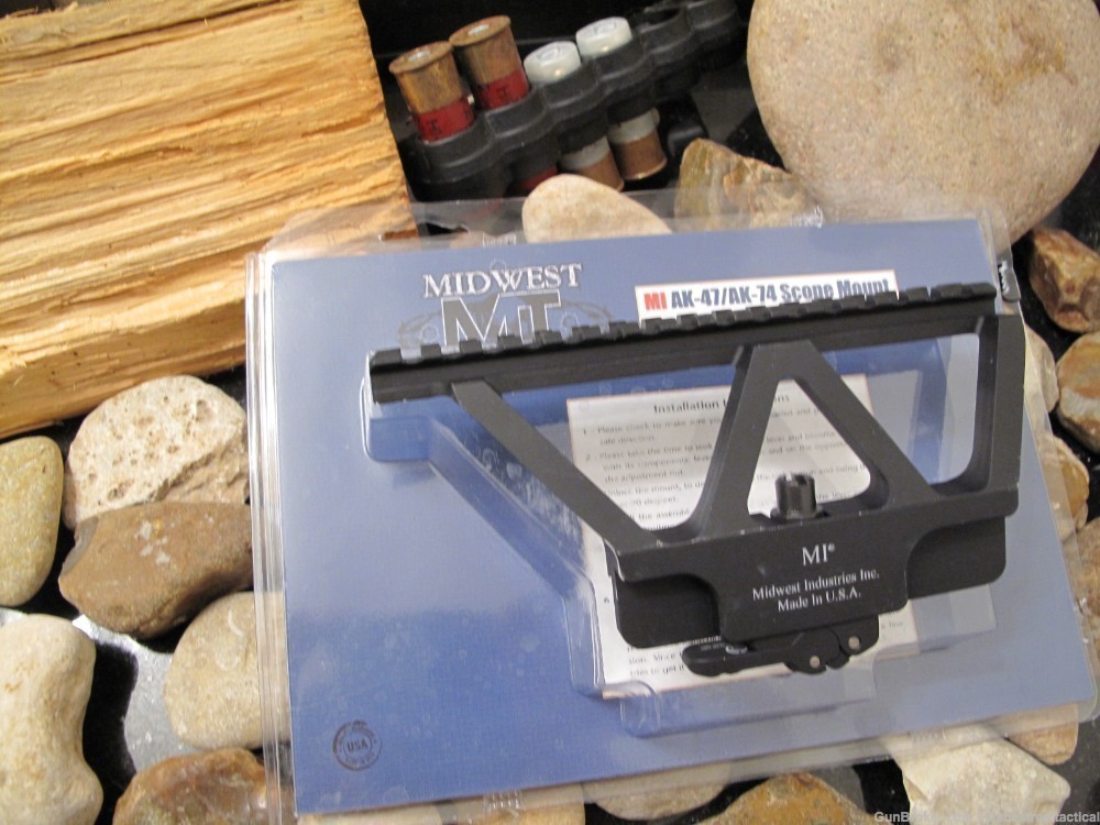 Midwest Industries RARE! GEN 1 AK 47 Side Mount AK-47 AK74 SCOPE DUSTCOVER-img-3
