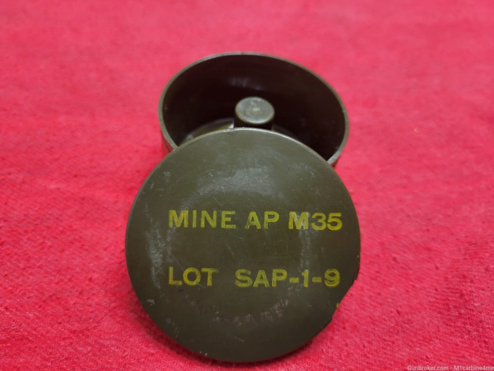 M35 anti personal mine , RARE original -img-0