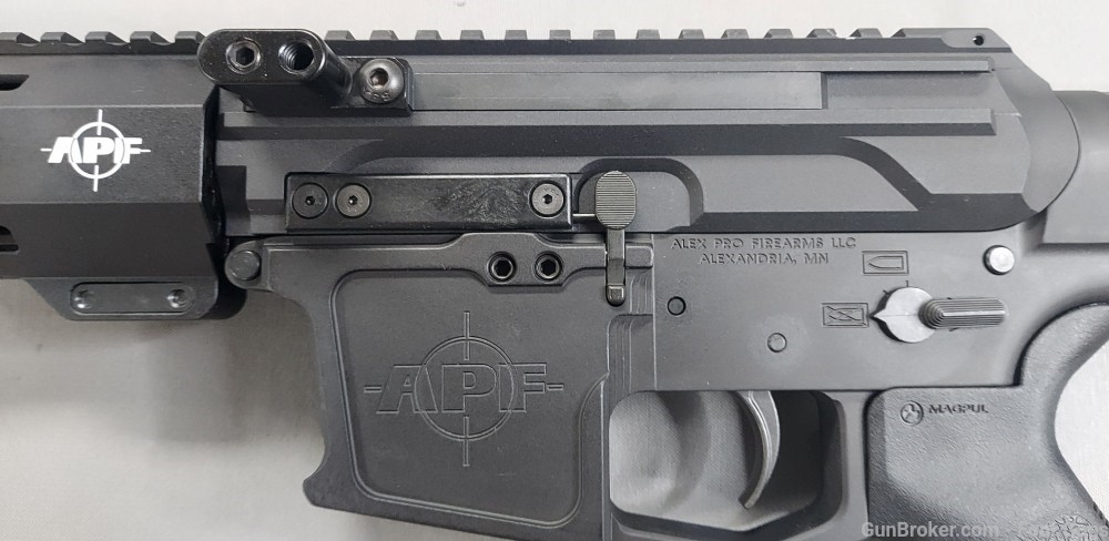 Pistol Brace APF9 9mm Side Charge 6" Hand Stop HG Shockwave 787790272847-img-4
