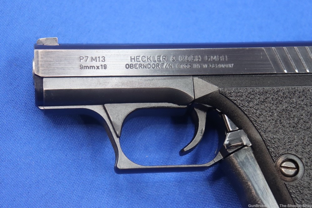 Heckler & Koch H&K Model P7 M13 Pistol 9MM Luger 1987 MFG 13RD High Cap HK -img-1