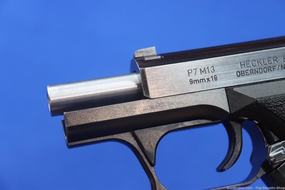 Heckler & Koch H&K Model P7 M13 Pistol 9MM Luger 1987 MFG 13RD High Cap HK -img-41