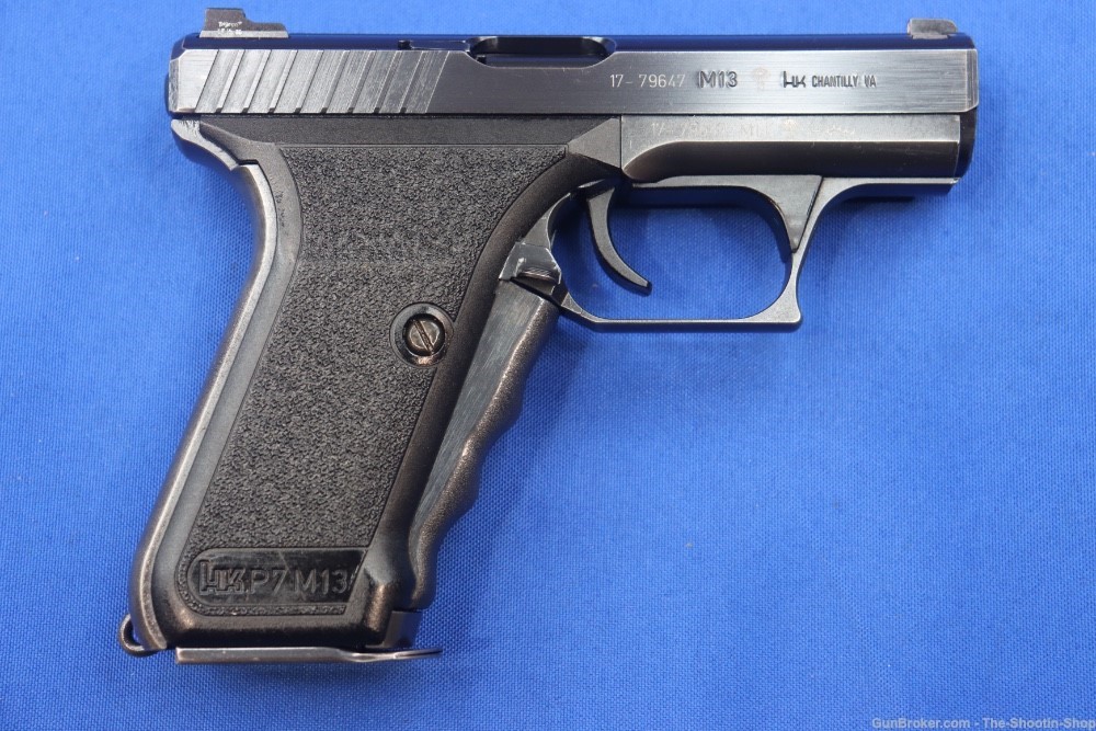 Heckler & Koch H&K Model P7 M13 Pistol 9MM Luger 1987 MFG 13RD High Cap HK -img-10
