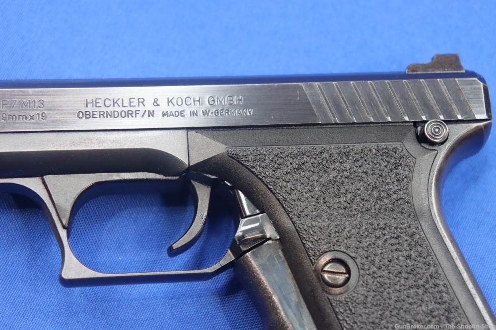 Heckler & Koch H&K Model P7 M13 Pistol 9MM Luger 1987 MFG 13RD High Cap HK -img-2