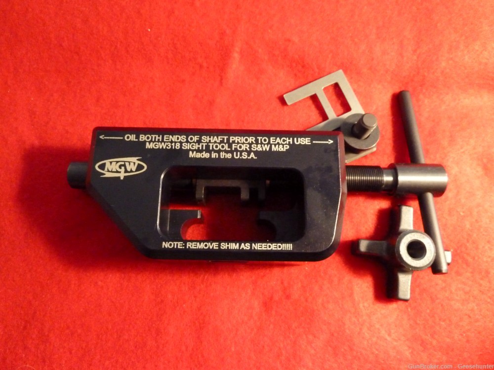MGW Front & Rear Sight Tool S&W M&P-img-2