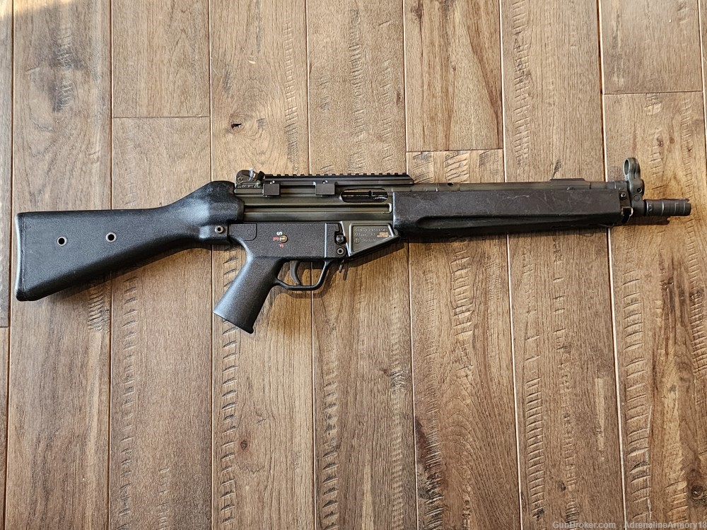 NO LAW LETTER MKE Zenith Z43P H&K HK33 Clone Machine Gun POST SAMPLE 5.56-img-3