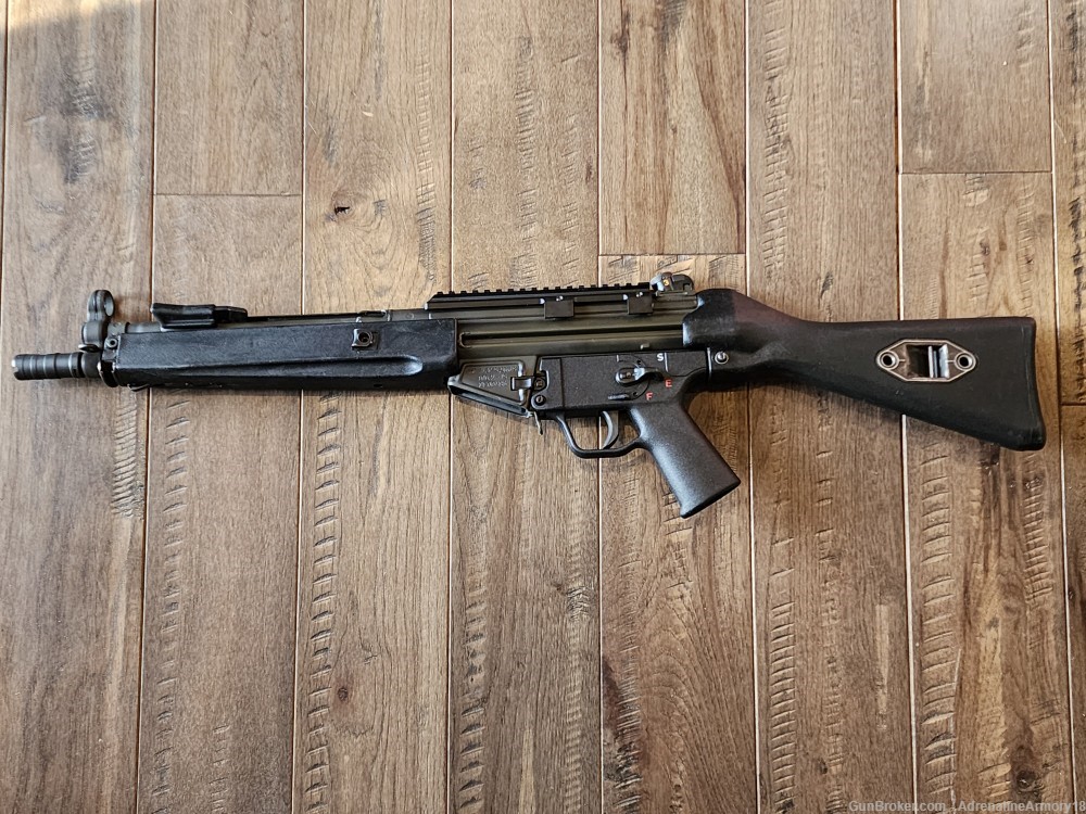 NO LAW LETTER MKE Zenith Z43P H&K HK33 Clone Machine Gun POST SAMPLE 5.56-img-0