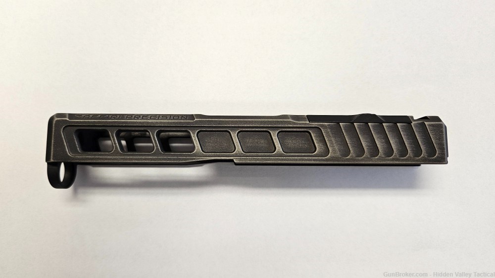 Zaffiri Precision Custom Glock 19 Gen 5 Slide RMR Battleworn 507C 407C-img-2
