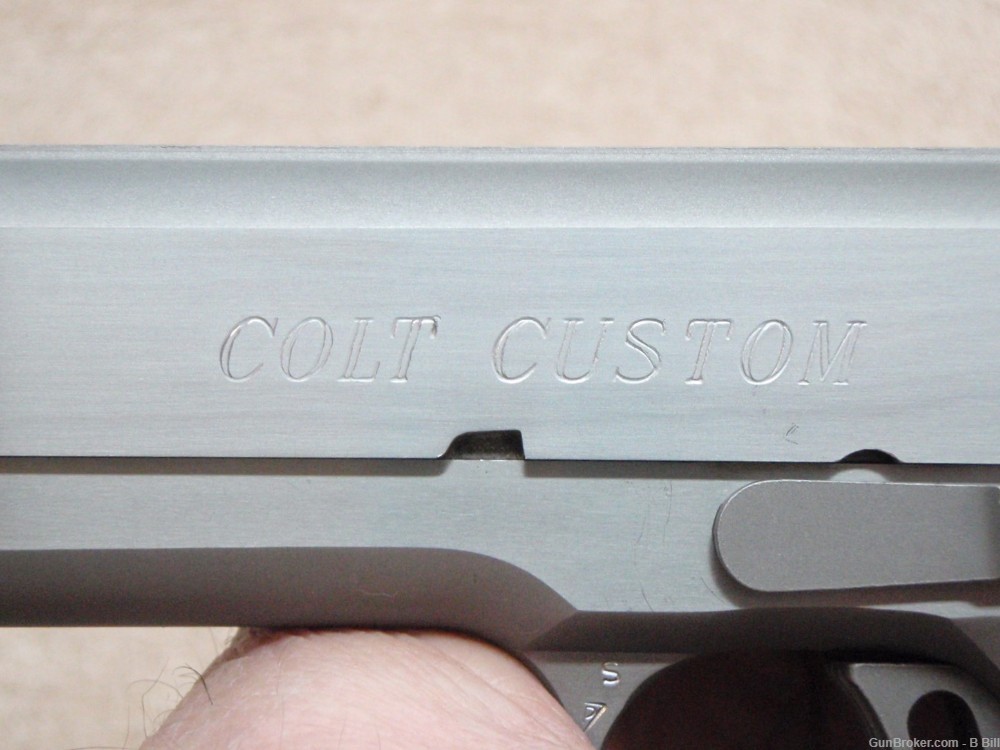 COLT CUSTOM COMPETITION SS Pistol 45acp EXC Cond 1997 Sambar Custom Grips-img-7