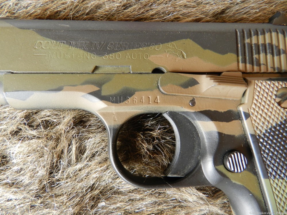 Colt Mustang MK IV Series 80 2 3/4" Camo Colt Archive Gun NIB-img-4