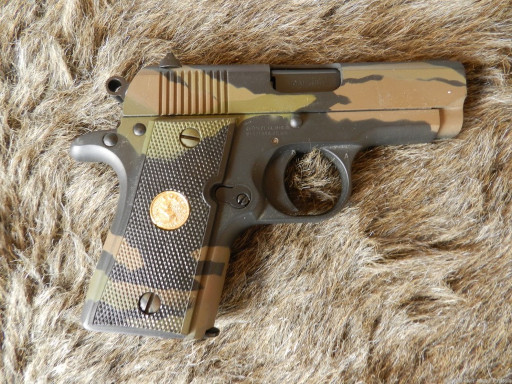 Colt Mustang MK IV Series 80 2 3/4" Camo Colt Archive Gun NIB-img-5