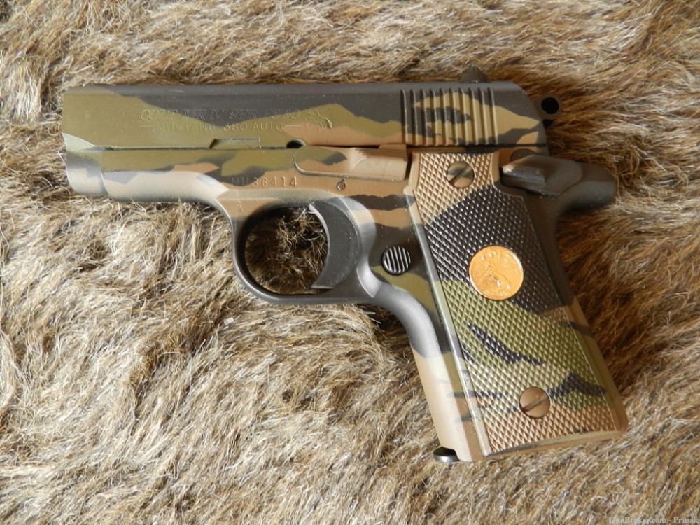 Colt Mustang MK IV Series 80 2 3/4" Camo Colt Archive Gun NIB-img-0