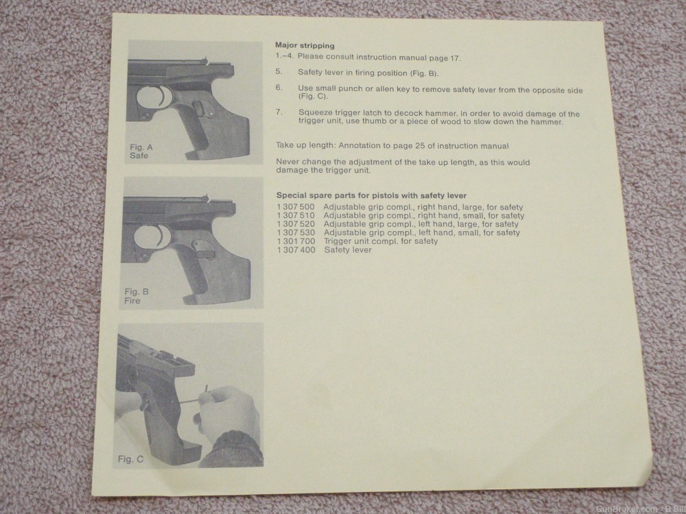 HAMMERLI 280 Competition Target Pistol 22LR FULL Kit LIKE NEW MUST SEE-img-31