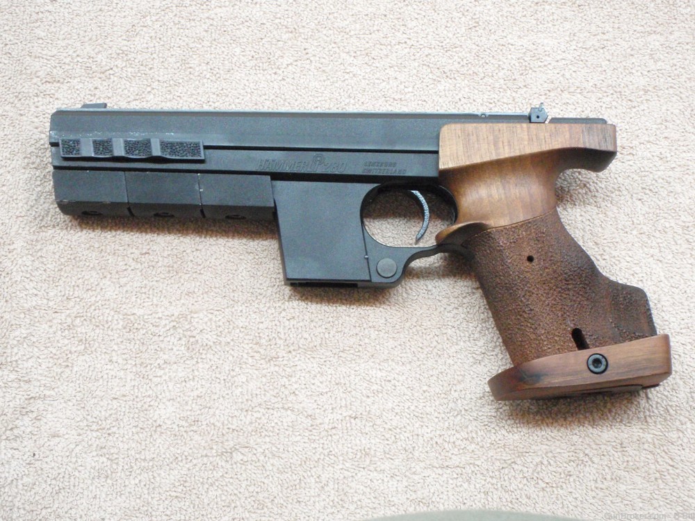 HAMMERLI 280 Competition Target Pistol 22LR FULL Kit LIKE NEW MUST SEE-img-1