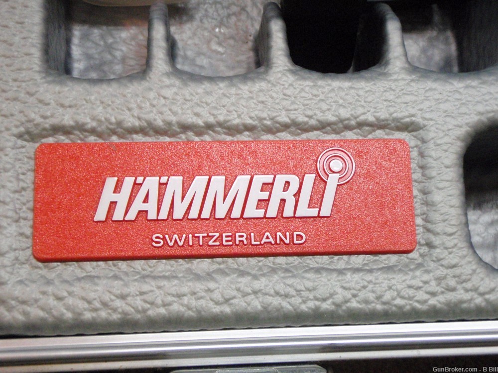 HAMMERLI 280 Competition Target Pistol 22LR FULL Kit LIKE NEW MUST SEE-img-35