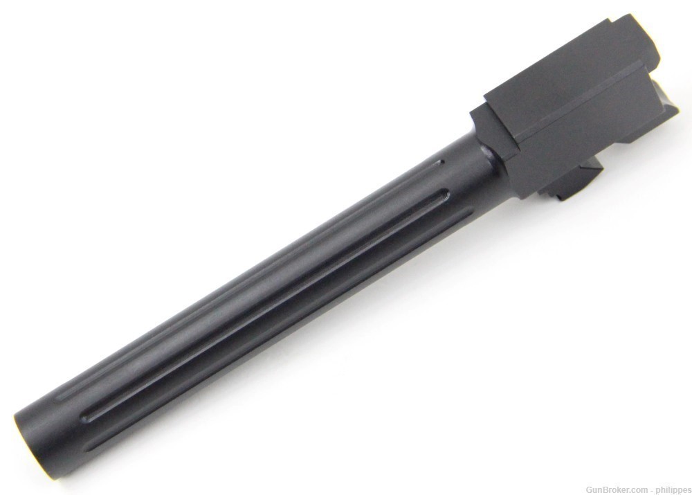 AlphaWolf Glock 34 Barrel 9mm AW-34N - Fluted with Black Nitride-img-1