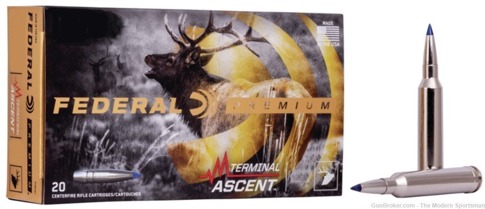 Federal Terminal Ascent 6.5 Creedmoor 130gr Game Hunting 200rnd P65CRDTA1-img-0