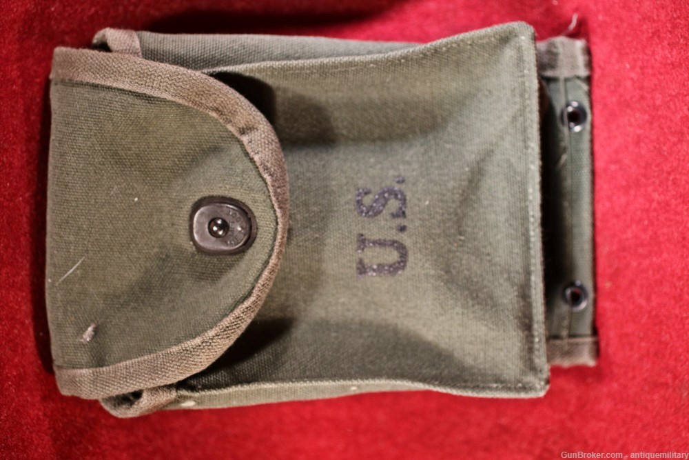 US M1 Carbine 30 Round Magazine Pouch - Holds 4 mags-img-0