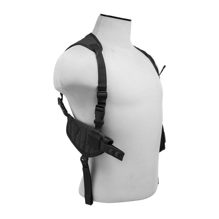 Black Shoulder Holster w/ Mag Pouches fits 9mm Walther PPQ P99 PPX Q5 Match-img-1