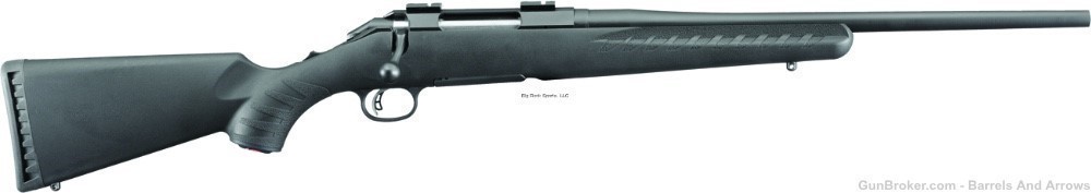 Ruger 6909 American Compact Bolt Action Rifle 7MM-08 REM, RH, 18 in, Matte -img-0