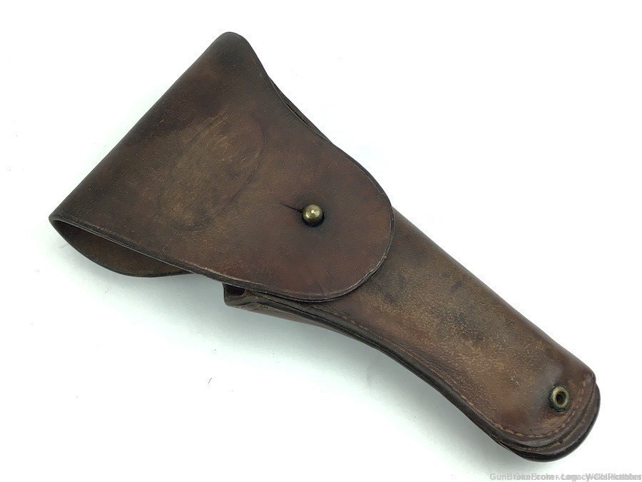 US WWII COLT 1911-A1 BOYT 1911 HOLSTER DATED 1945 USGI WW2 1911 GOVERNMENT -img-0