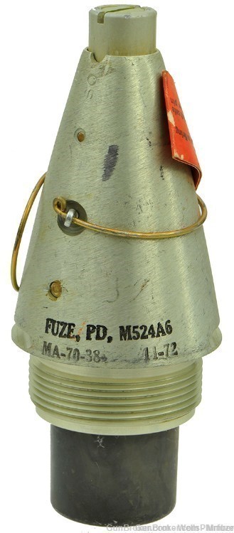 US FUZE PD M524 A6 81MM MORTAR ROUND INERT-img-0