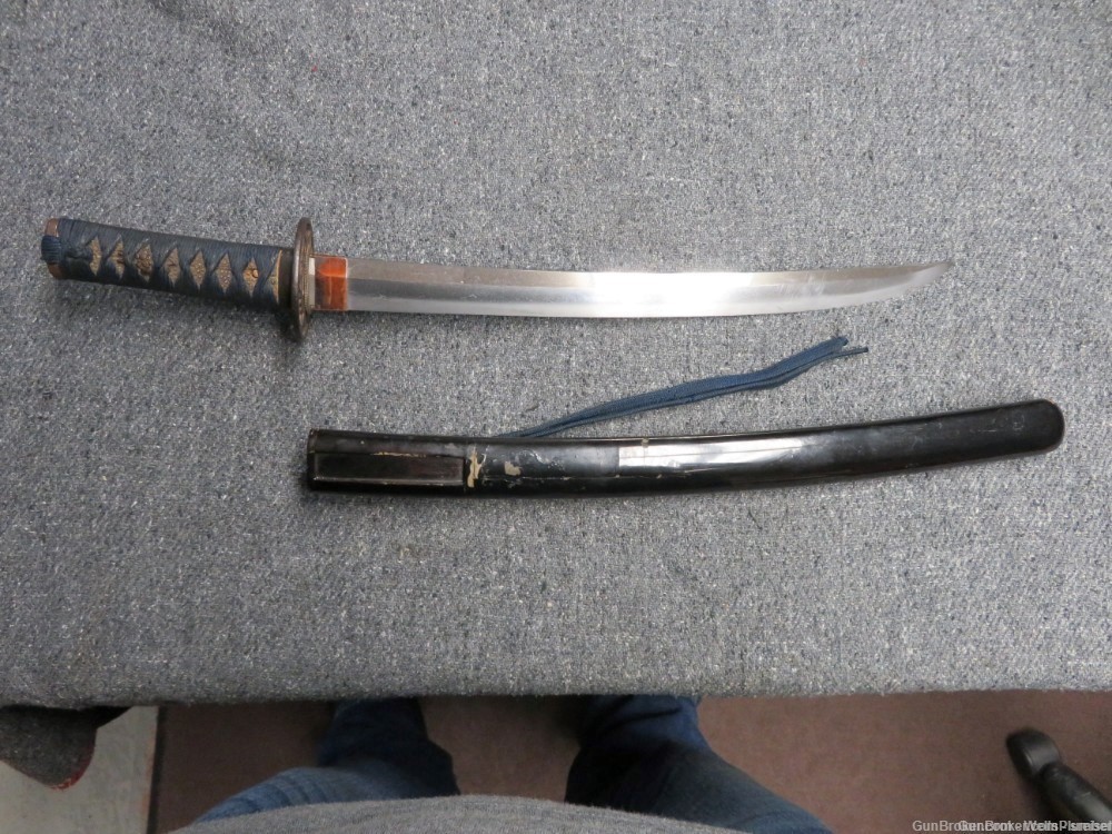  JAPANESE WAKIZASHI SWORD (15TH CENTURY) KOTO ERA (VERY RARE EXAMPLE)-img-0
