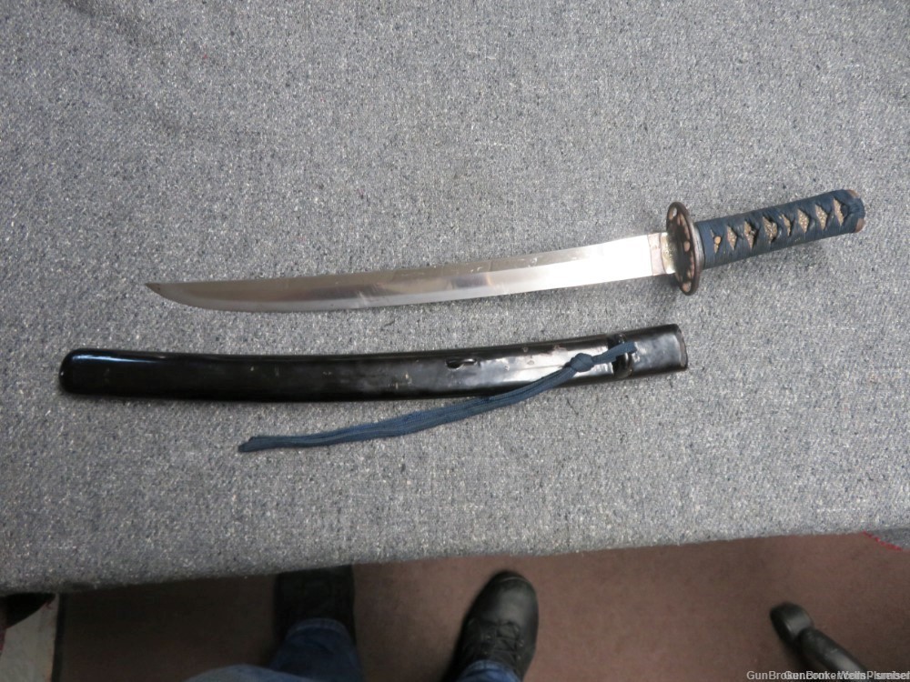  JAPANESE WAKIZASHI SWORD (15TH CENTURY) KOTO ERA (VERY RARE EXAMPLE)-img-2